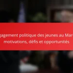 Engagement politique des jeunes au Maroc : motivations, défis et opportunités