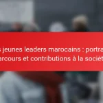 Les jeunes leaders marocains : portraits, parcours et contributions à la société.