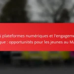 Les plateformes numériques et l’engagement civique : opportunités pour les jeunes au Maroc