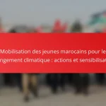 Mobilisation des jeunes marocains pour le changement climatique : actions et sensibilisation